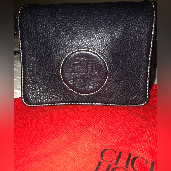 Carolina Herrera Handbags - Super Cute Carolina Herrera Black Monogram purse